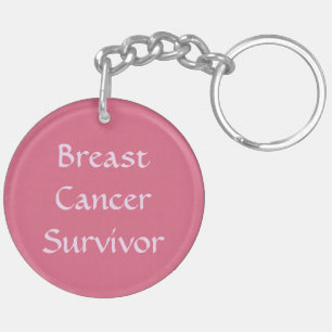 Pink St. Agatha (M 003) Blank/DIY Back Keychain