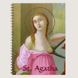 Pink St. Agatha (M 003) Notebook