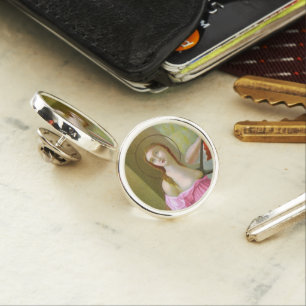 Pink St. Agatha (M 003) Pin