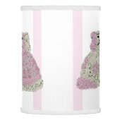 Pink Staffordshire Dogs Ginger Jar Jars Lamp Shade (Left)