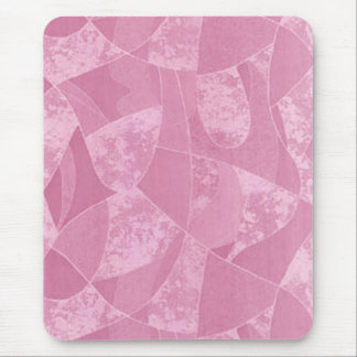 Pink Stain Glass Mouse Pad