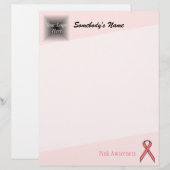 Pink Standard Ribbon by Kenneth Yoncich (Front/Back)