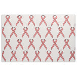 Pink Standard Ribbon by Kenneth Yoncich Fabric