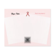 Pink Standard Ribbon by Kenneth Yoncich Flyer