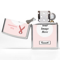 Pink Standard Ribbon by Kenneth Yoncich Zippo Lighter