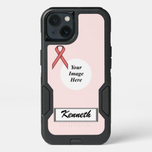 Pink Standard Ribbon Template by Kenneth Yoncich iPhone 13 Case