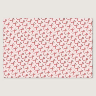 Pink Standard Ribbon Tissue Paper