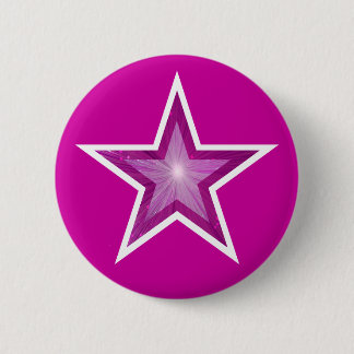 Pink Star button pink