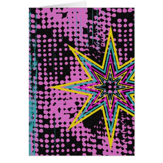 Pink Star Cards (Front)