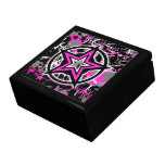 Pink Star Graphic Jewelery Box