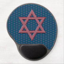 Pink Star of David Seamless