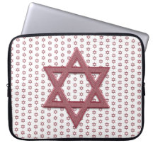 Pink Star of David Seamless