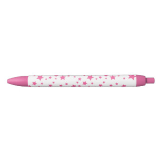 Pink Star Pattern Pen
