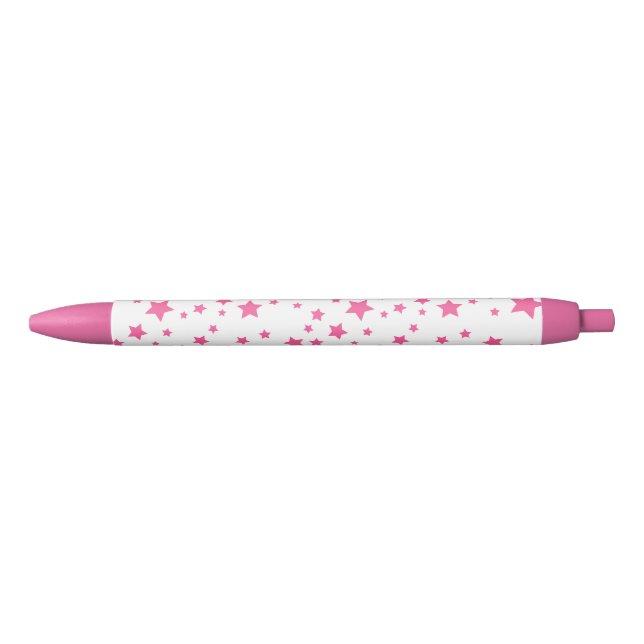 Pink Star Pattern Pen (Front)