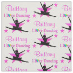 PINK STAR PERSONALIZED DAZZLING DANCER FABRIC