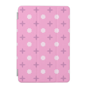 Pink Star Petal Dot Pattern iPad Mini Cover