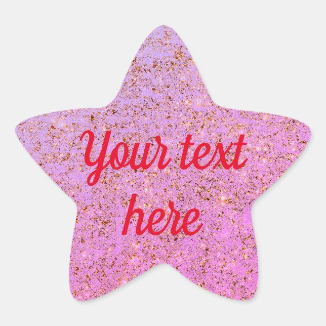Pink Star Sticker (Front)