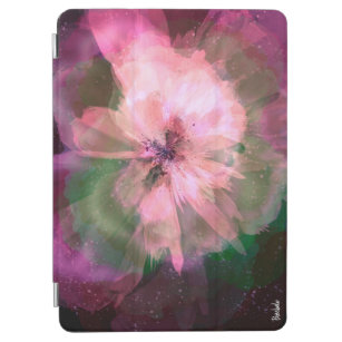 Pink Starburst abstract flower iPad Air Cover