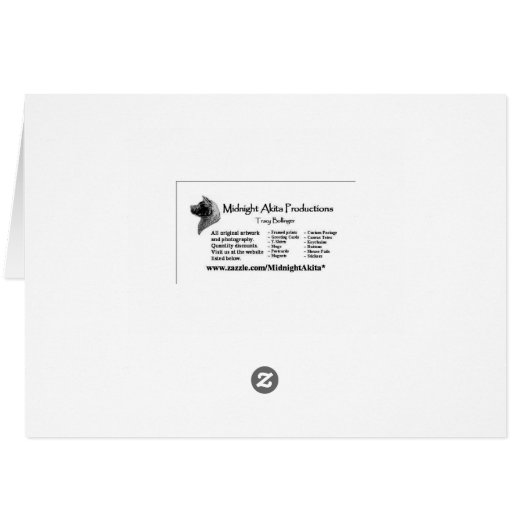 Pink Starfish Blank Card (Back Horizontal)