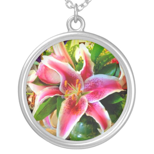 Stargazer on sale lily necklace