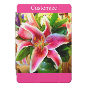 Pink stargazer lily Thunder_Cove iPad Pro Cover