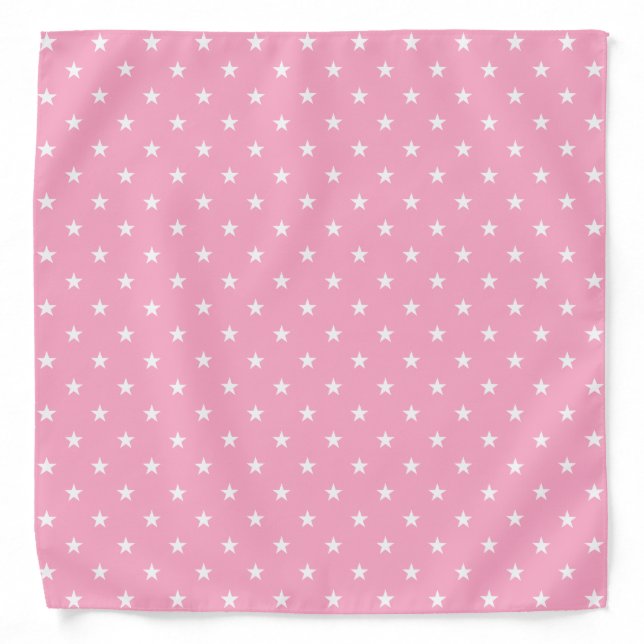 Pink Stars Bandana (Front)
