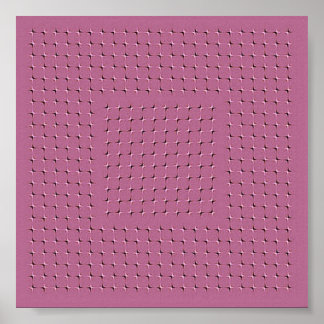 pink stars glitter moves poster
