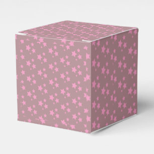 Pink Stars Modern design Paper Cups Favor Boxes