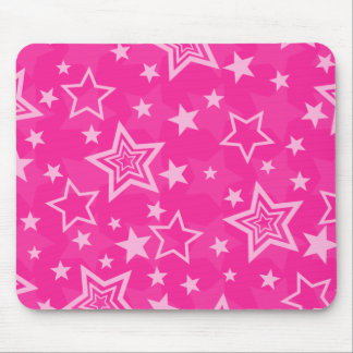 Pink Stars Mousepad