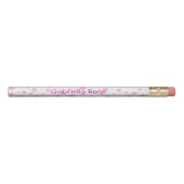 Pink Stars Pretty Pencil (Front)
