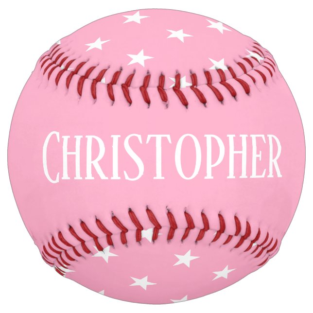 Pink Stars Softball (Front)
