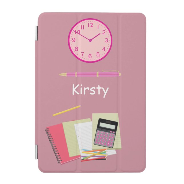Pink stationery Smart cover (Front)