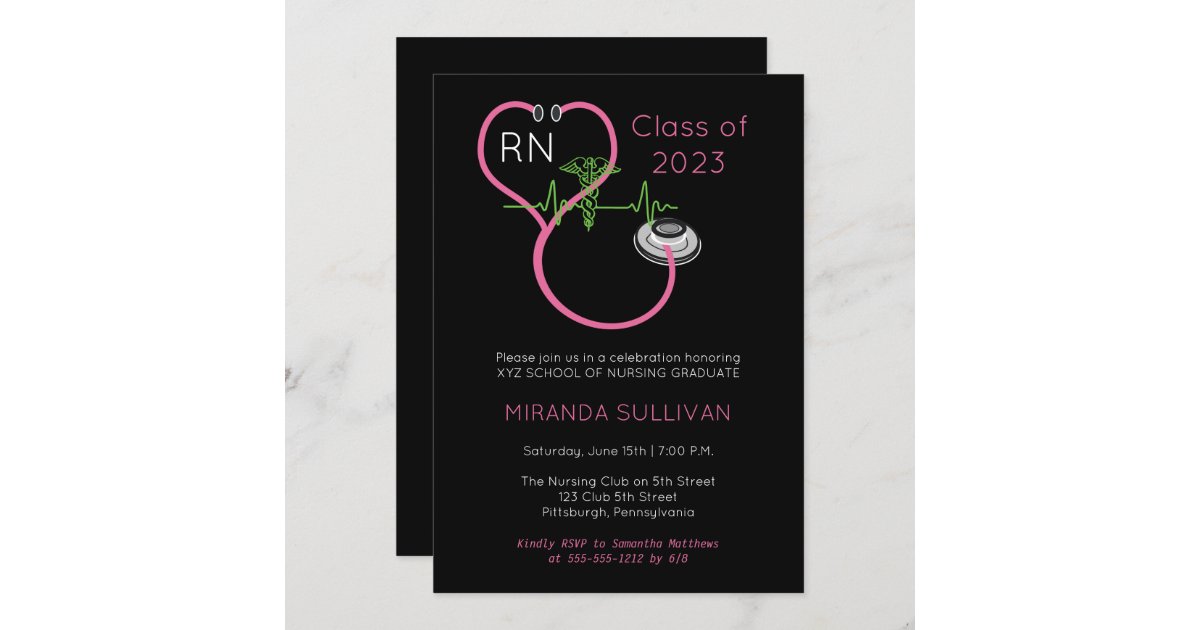 2023 Nurse Graduation Card RN card RN Graduation Graduation 