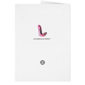 Pink Stiletto Shoe and Butterfly (Back)