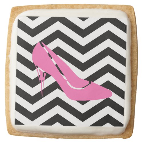 Pink Stiletto Sugar Cookies