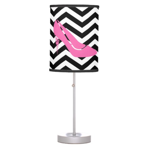 Pink Stiletto Table Lamp