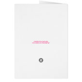 Pink Stilletto Happy Frog Cards (Back)