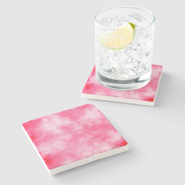 pink Stone Coaster (Side)