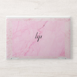 Pink Stone Look Marble HP Laptop Skin
