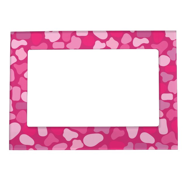 Pink Stone Pattern- Magnetic Frame (Front)