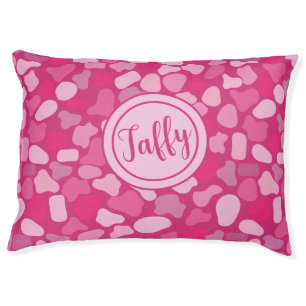 Pink Stone Pattern- Pet Bed
