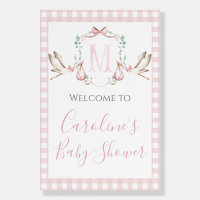 Pink Stork Preppy Girl Southern Baby Shower