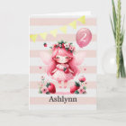  Pink Strawberry Fairy 2nd Birthday