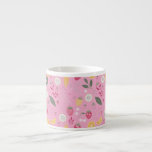 Pink Strawberry &amp; Floral Specialty Mug