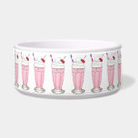Pink Strawberry Ice Cream Shoppe Milkshake Dessert Bowl<br><div class="desc">Features an original marker illustration of a delicious pink strawberry milkshake, topped with whipped cream, a red cherry, and a swirly straw. An ice cream shoppe, diner, and soda fountain classic! Great for any foodie. Don't see what you're looking for? Need help with customization? Click "rebeccaheartsny" (upper right corner) then...</div>
