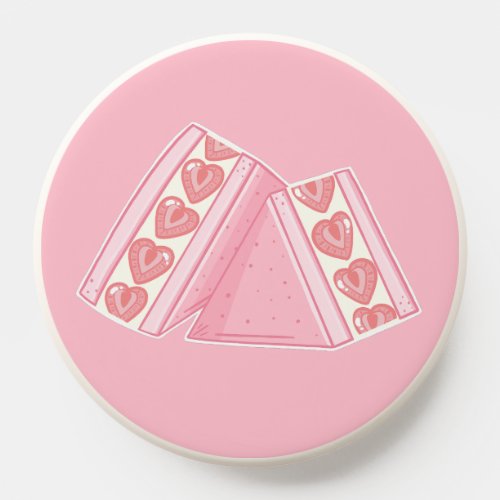 Pink Strawberry Sandwich PopSocket