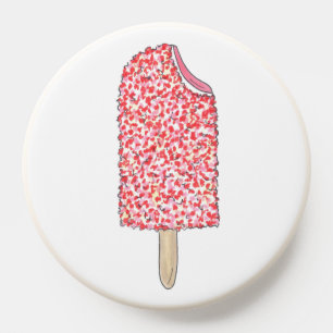 Pink Strawberry Shortcake Ice Cream Pop Popsicle PopSocket