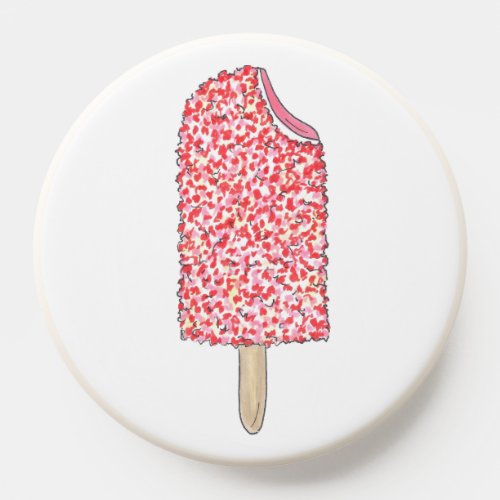 Pink Strawberry Shortcake Ice Cream Pop Popsicle  PopSocket