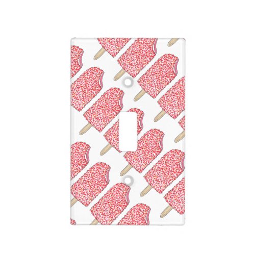 Pink Strawberry Shortcake Ice Cream Popsicle Pop Light Switch Cover