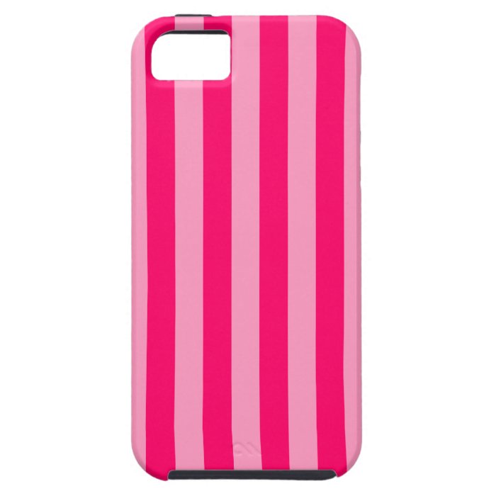 Pink Stripe Background iPhone 5 Case